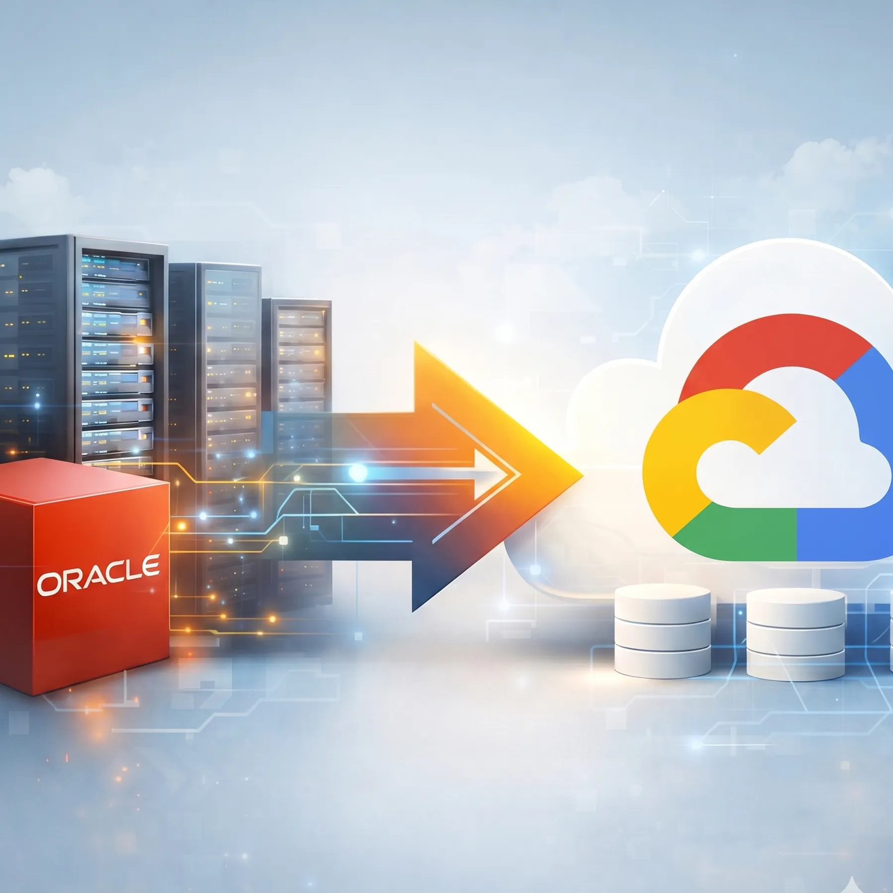 migrate Oracle to google cloud