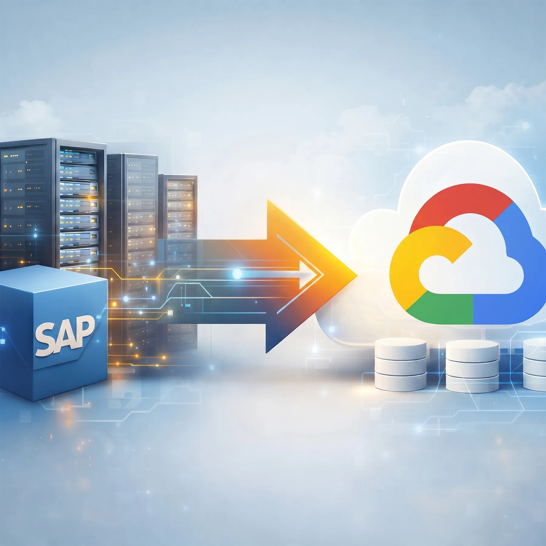migrate SAP to google cloud